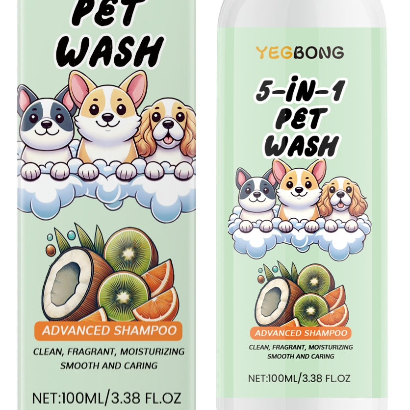 Pet Shampoo – Gentle & Natural Hair & Skin Care for Dogs & Cats | Soothing & Refreshing Bath
