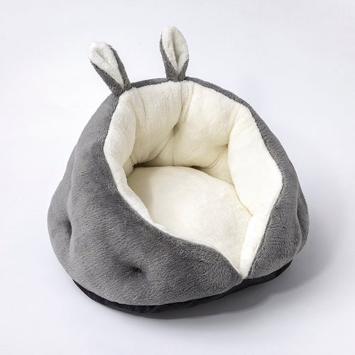 Bunny Ear Design Pet Bed β Soft Plush Dog & Cat Bed | Cozy Faux Fur Nest | Cute Bunny Ear Shape | Free Shipping