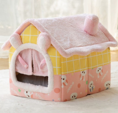Self-Warming Plush Pet Bed