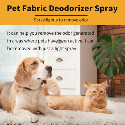 Yegebang Pet Fabric Deodorizer Spray – Long-Lasting Indoor Air Freshener & Odor Eliminator for Homes with Pets