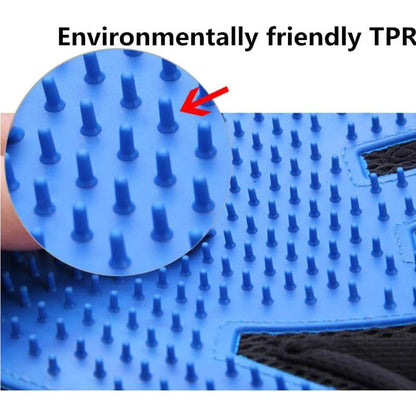 Pet Grooming Gloves – De-Shedding Brush for Cats, Dogs & Rabbits