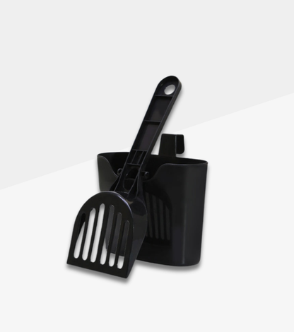 Cat Litter Scoop with Holder – Large Mesh Scoop with Long Handle