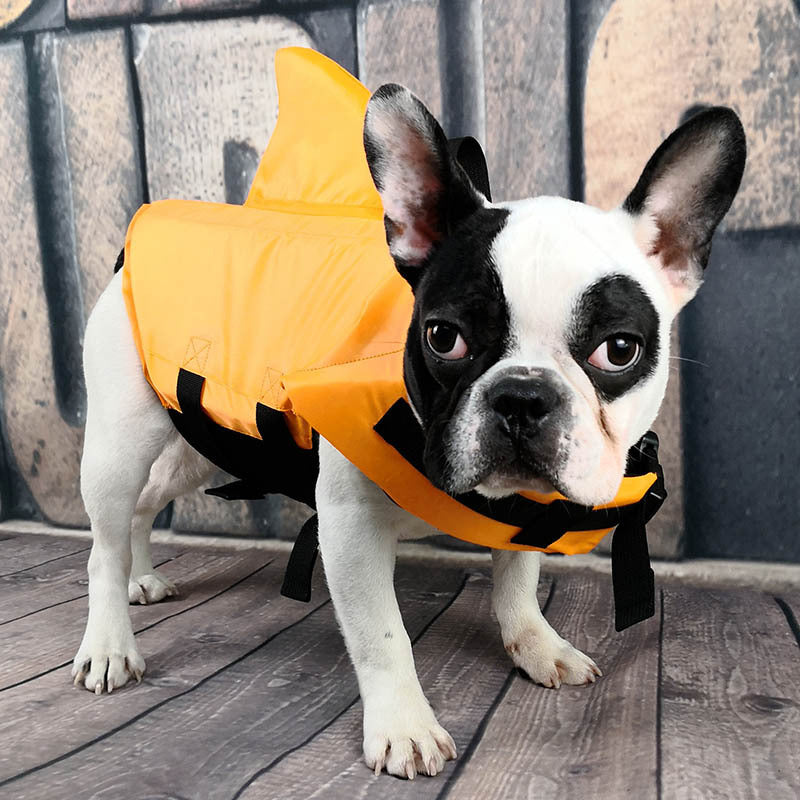 Dog Life Jacket – Shark Design Pet Swim Vest for Water Safety