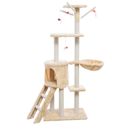Multi-Level Cat Tree Tower – Cat Climbing House with Scratching Posts