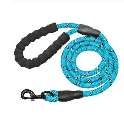Strong Reflective Dog Leash Rope for Walking & Training – Nylon Pet Lead for All Sizes