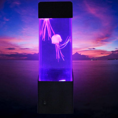 LED Jellyfish Night Light – Color Changing Aquarium Lamp