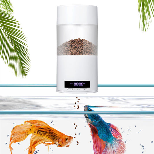 Automatic Aquarium Fish Feeder – Smart USB Fish Tank Food Dispenser