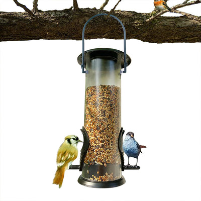 Hanging Garden Bird Feeder – Durable Plastic Feed Station & Outdoor Food Dispenser