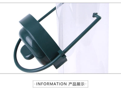 Hanging Garden Bird Feeder – Durable Plastic Feed Station & Outdoor Food Dispenser