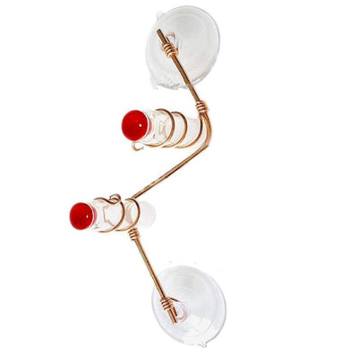 Hummingbird Feeder with Suction Cup – Easy-to-Clean Garden Bird Feeder for Wild Birds & Outdoor Decor