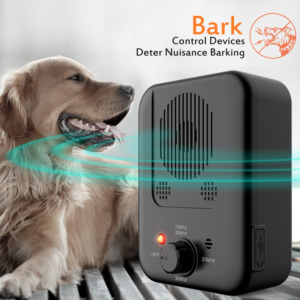 Ultrasonic Anti Barking Device for Dogs – Outdoor No-Bark Training & Repeller