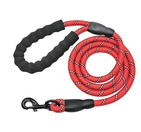 Strong Reflective Dog Leash Rope for Walking & Training – Nylon Pet Lead for All Sizes