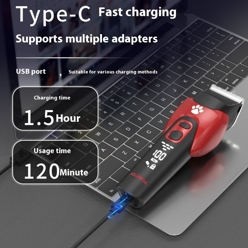 High-Power Professional Pet Grooming Scissors – Heavy-Duty Clippers for Home & Pet Shop Use | Dog & Cat Hair Cutting Tool