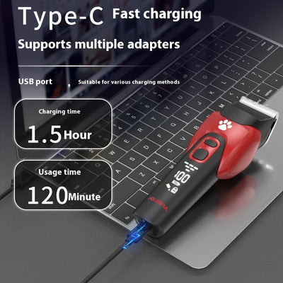 High-Power Professional Pet Grooming Scissors – Heavy-Duty Clippers for Home & Pet Shop Use | Dog & Cat Hair Cutting Tool