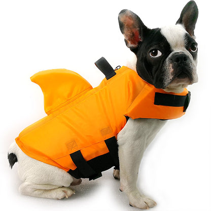 Dog Life Jacket – Shark Design Pet Swim Vest for Water Safety