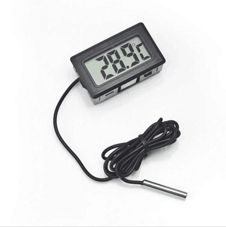 Digital Aquarium Thermometer – Fish Tank Water Temperature Gauge