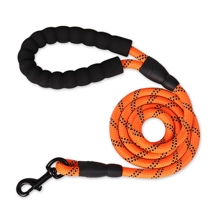 Strong Reflective Dog Leash Rope for Walking & Training – Nylon Pet Lead for All Sizes