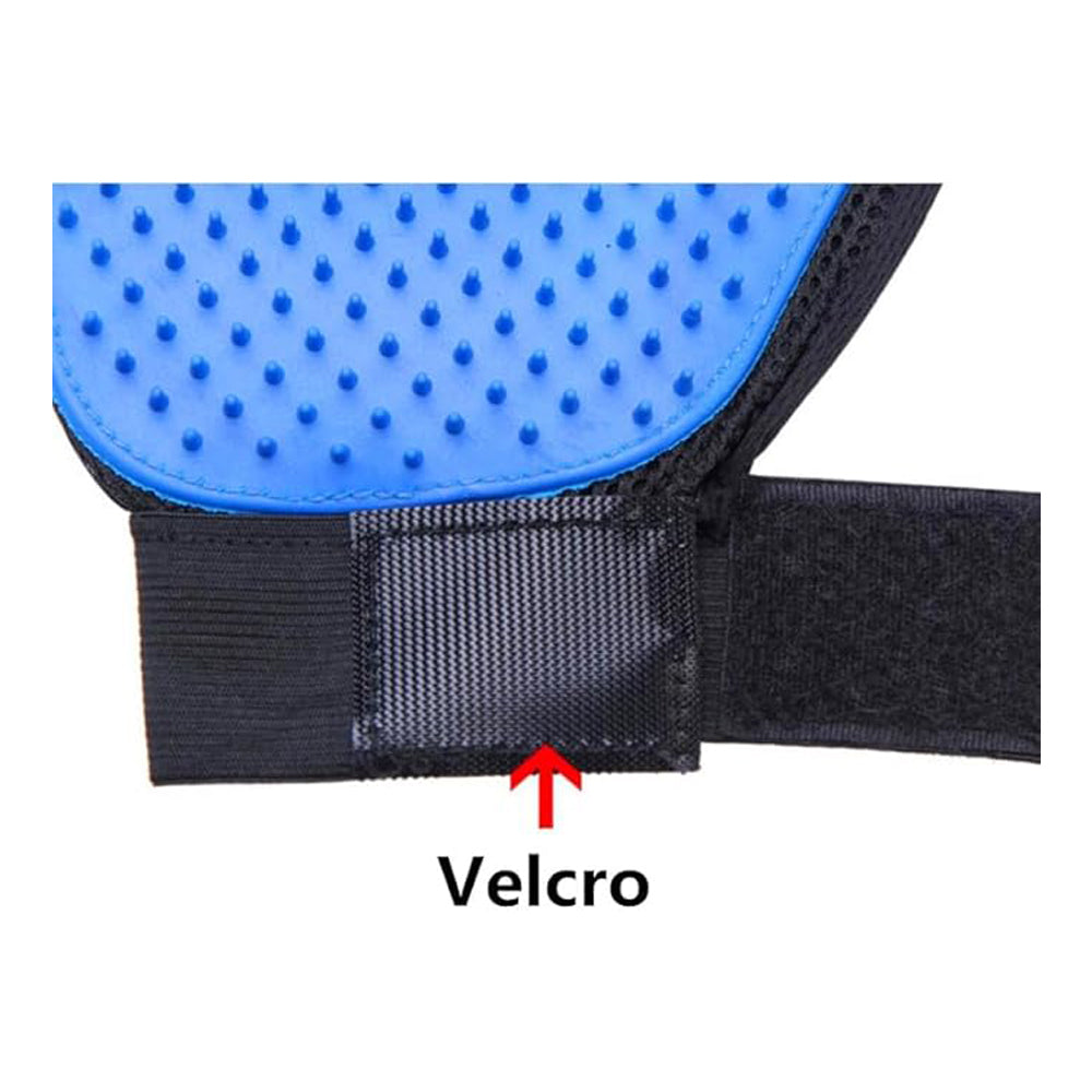 Pet Grooming Gloves – De-Shedding Brush for Cats, Dogs & Rabbits