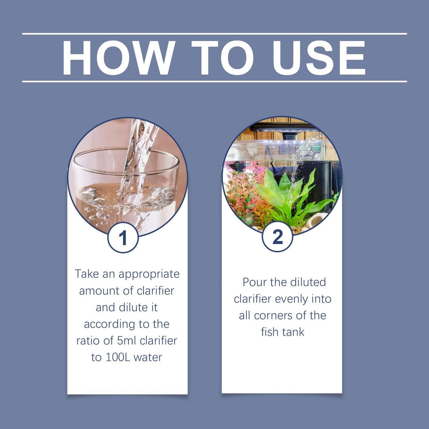 Aquarium Water Clarifier – Fish Tank Water Cleaner & Purifier