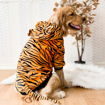 Tiger Pet Costume for Dogs – Golden Retriever Outfit