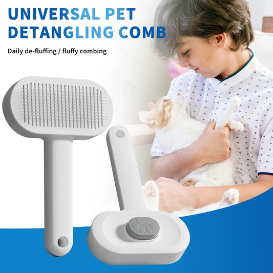 Universal Pet Detangling Comb – Grooming Brush for Dogs & Cats