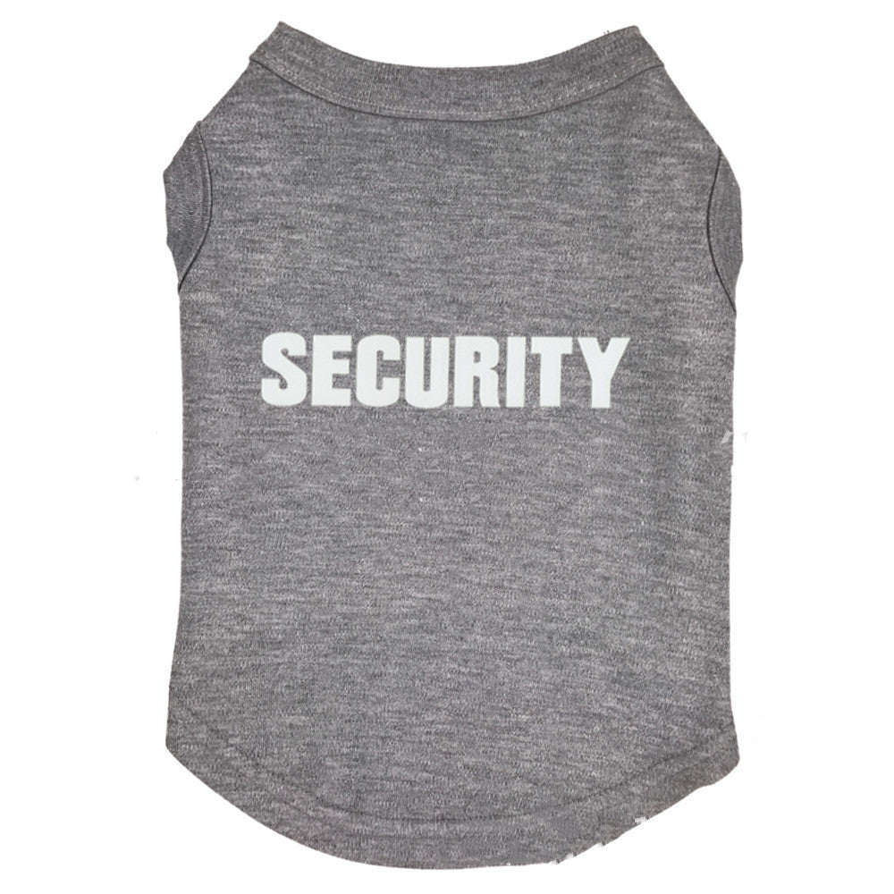 Security Dog Shirt – Funny Guard Dog Pet T-Shirt