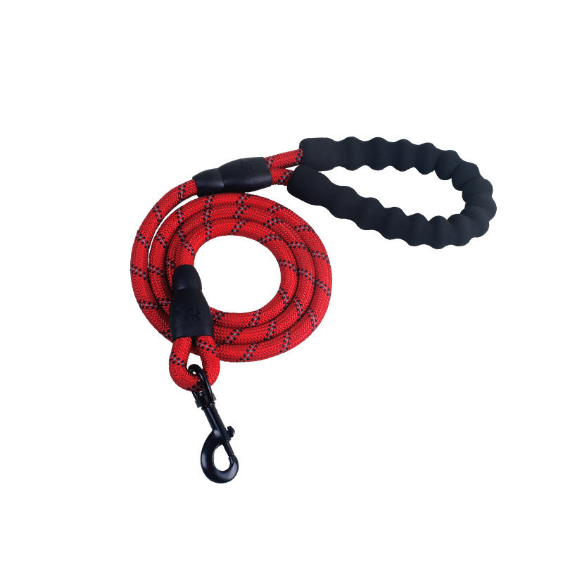 Strong Reflective Dog Leash Rope for Walking & Training – Nylon Pet Lead for All Sizes