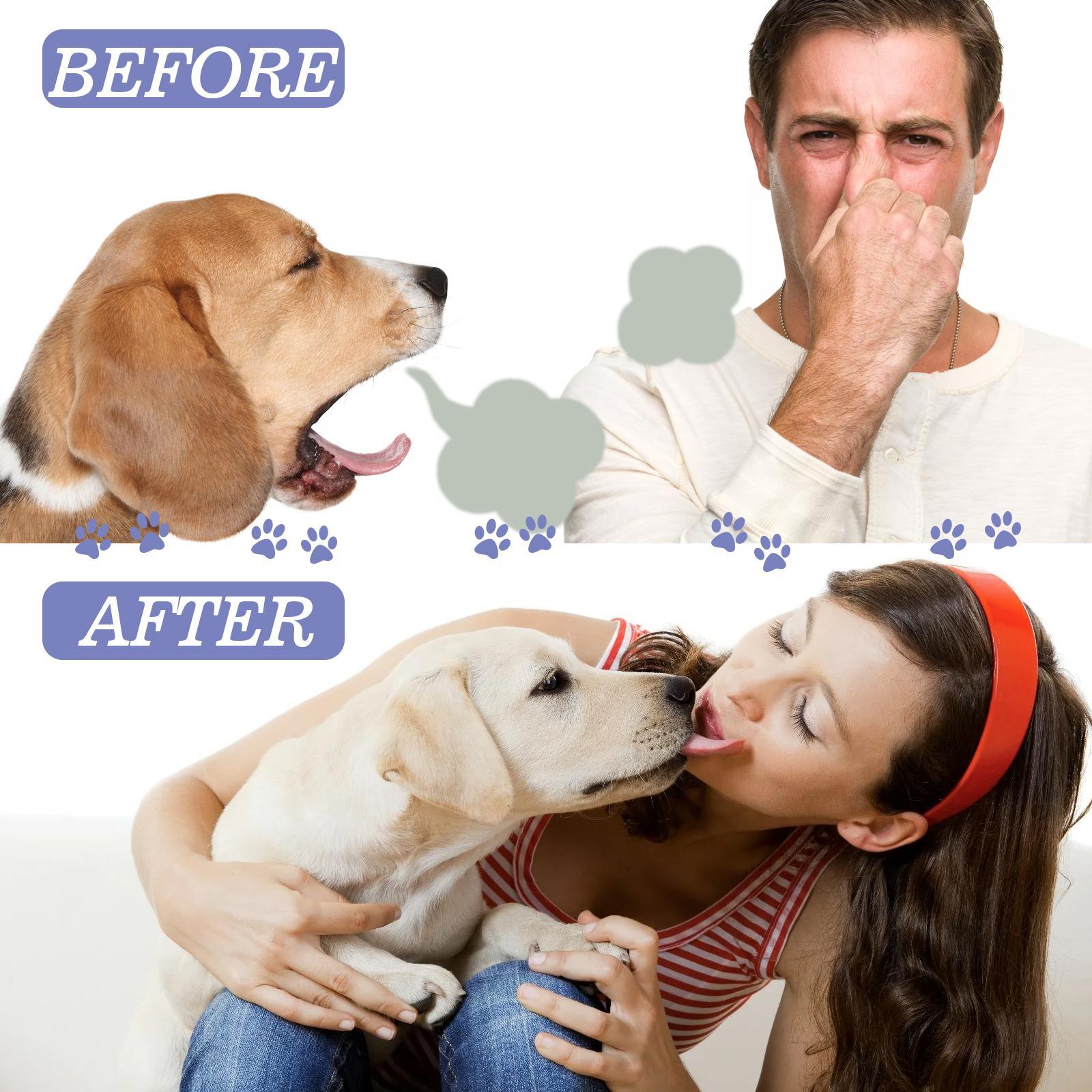 Yegebang Cat & Dog Teeth Cleaning Spray – Oral Care, Fresh Breath & Pet Deodorizing Spray