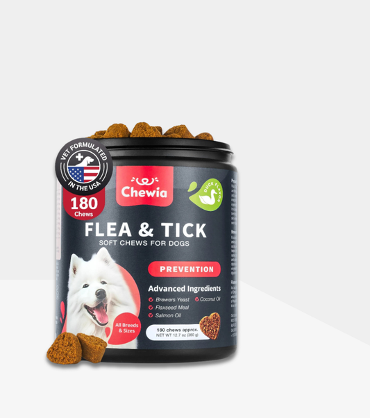 Flea & Tick Chews for Dogs – Natural Prevention & Immune Support Soft Chews