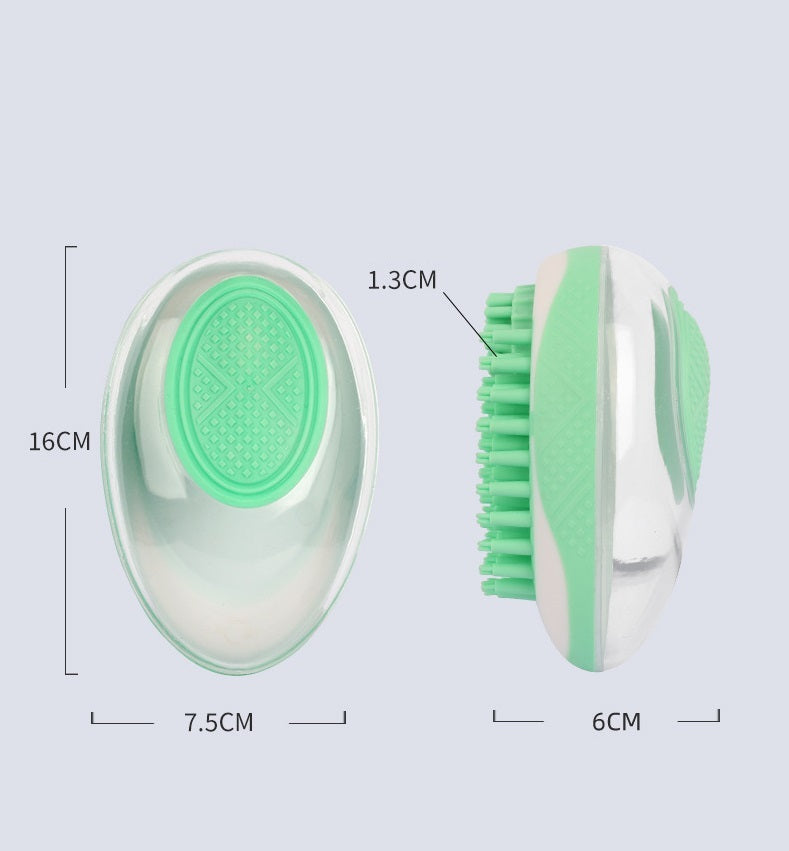 2-in-1 Pet Bath & Massage Brush