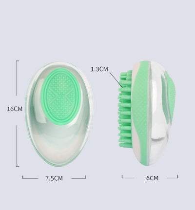 2-in-1 Pet Bath & Massage Brush