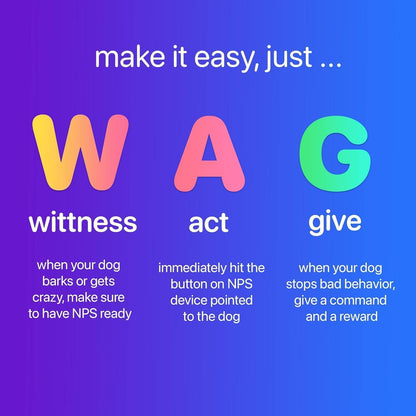 Dog Bark Deterrent Device – Ultrasonic Anti-Bark Training Tool 50ft Range