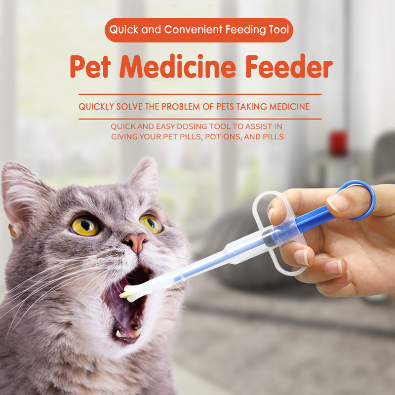 Pet Medicine Pill Feeder – Convenient Dog & Cat Tablet Dispenser