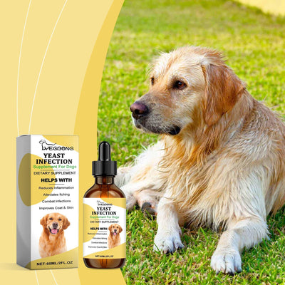 Yebang Pet Skin Care Supplement – Herbal Yeast Formula to Relieve Itching & Support Healthy Coat