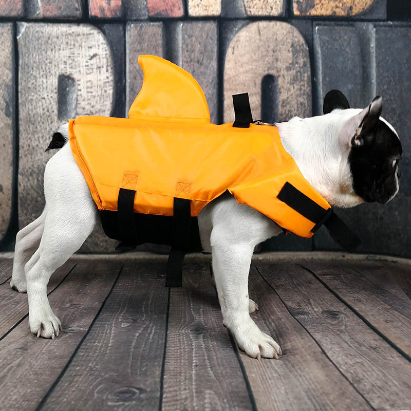 Dog Life Jacket – Shark Design Pet Swim Vest for Water Safety