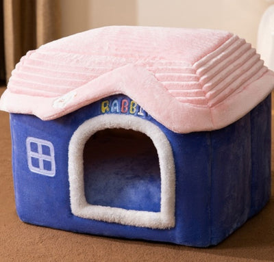 Self-Warming Plush Pet Bed