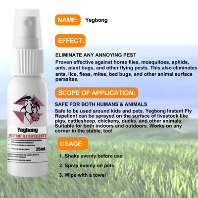 Yegebang Pet Care: Deworming, Flea & Tick Removal, and Itching Relief Spray for Cats & Dogs