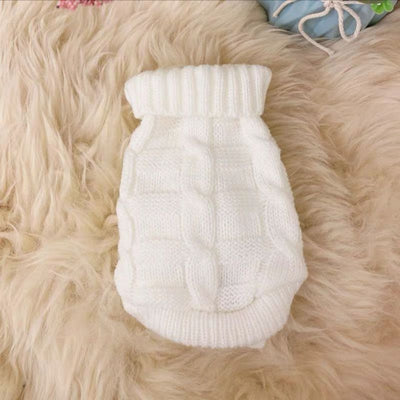 Cat Knitted Sweater – Autumn Winter Warm Pet Clothes