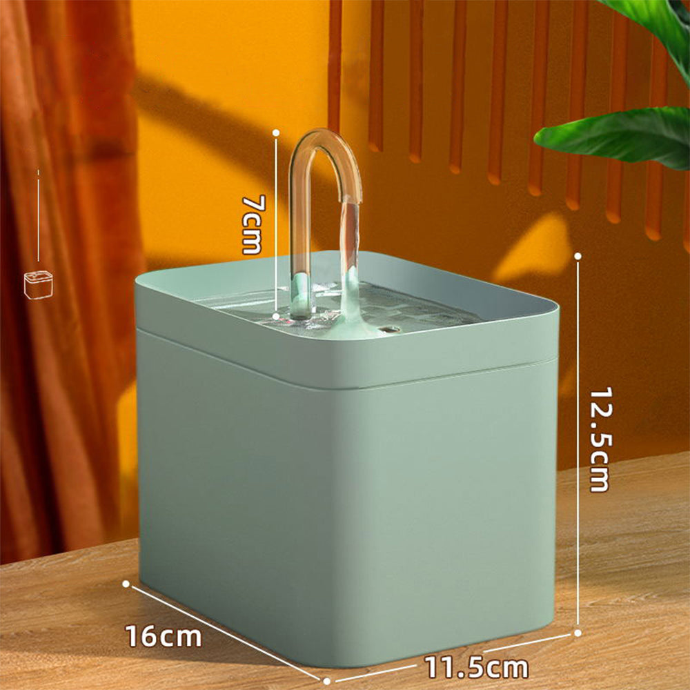 Automatic Cat Water Fountain – 1.5L USB Pet Water Dispenser