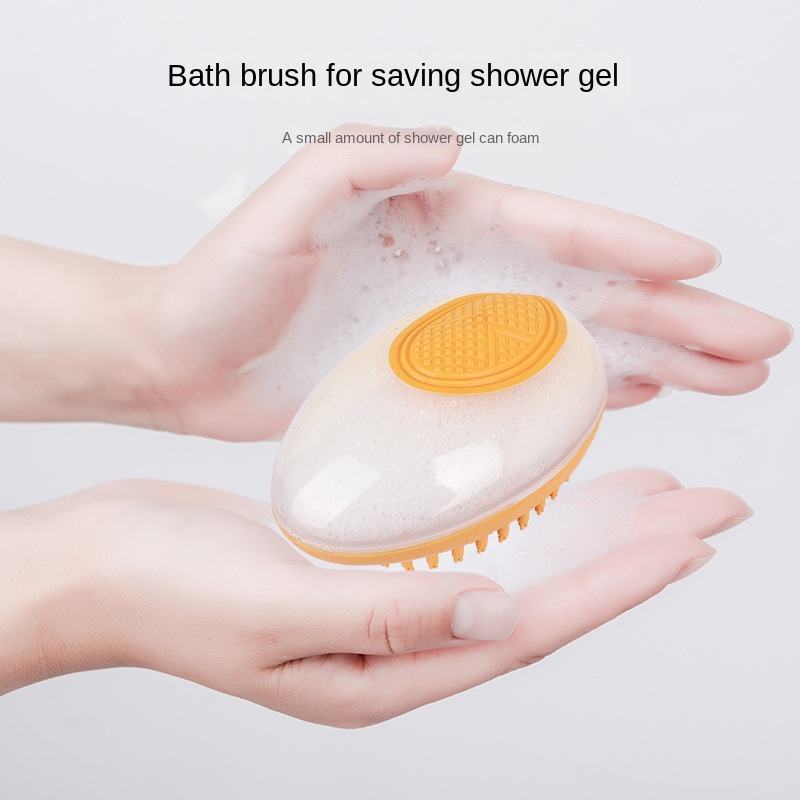 2-in-1 Pet Bath & Massage Brush