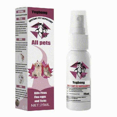 Yegebang Pet Care: Deworming, Flea & Tick Removal, and Itching Relief Spray for Cats & Dogs