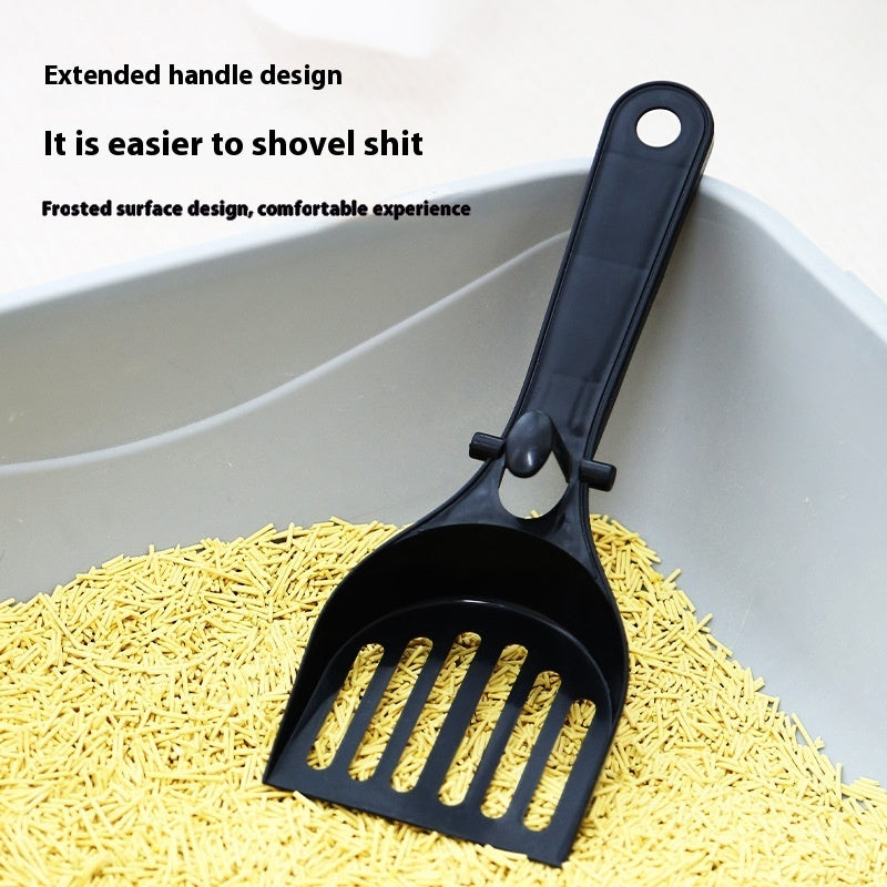 Cat Litter Scoop with Holder – Large Mesh Scoop with Long Handle