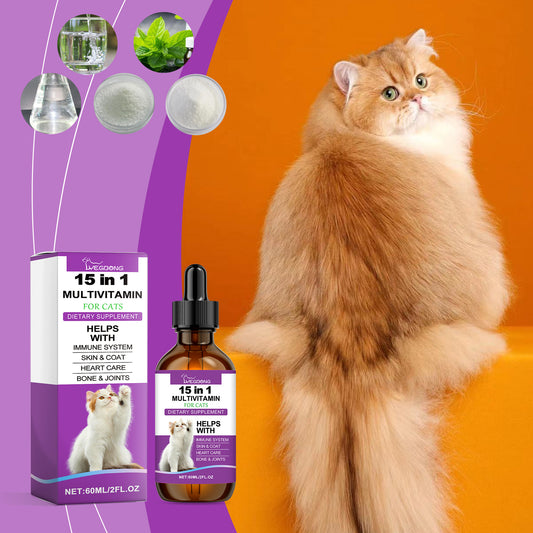 Cat Multivitamin Drops – Daily Health Supplement