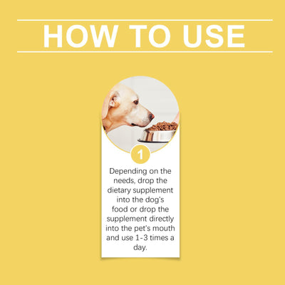 Yebang Pet Skin Care Supplement – Herbal Yeast Formula to Relieve Itching & Support Healthy Coat