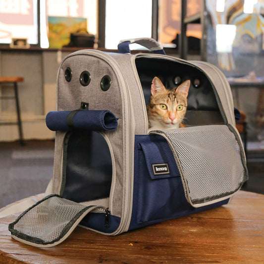Foldable Soft Pet Carrier – Travel Bag for Cats & Small Dogs