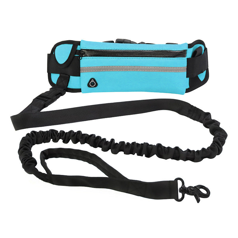 Hands-Free Dog Leash with Bungee – Running Waist Belt for Large Dogs