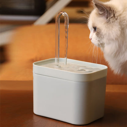 Automatic Cat Water Fountain – 1.5L USB Pet Water Dispenser