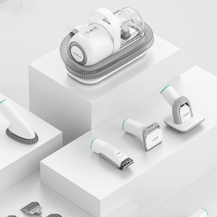 Electric Pet Hair Clipper & Scissors Set