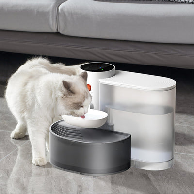 Smart Pet Water Fountain – 3L Cordless Automatic Cat & Dog Water Dispenser with Touch Control & Adjustable Flow