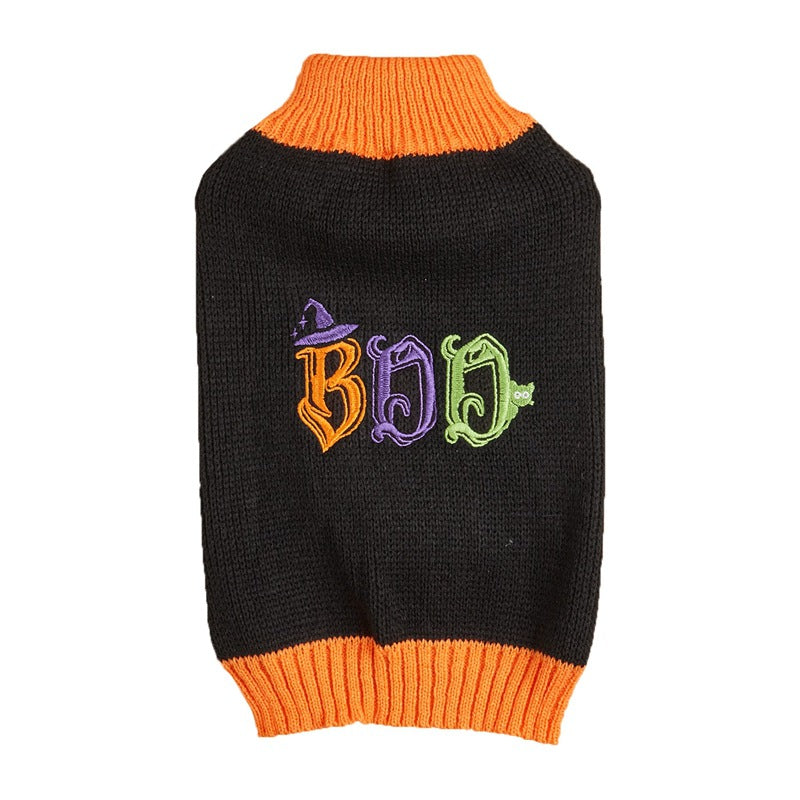 Retro Plaid Pet Outfit – Thanksgiving Lapel Design